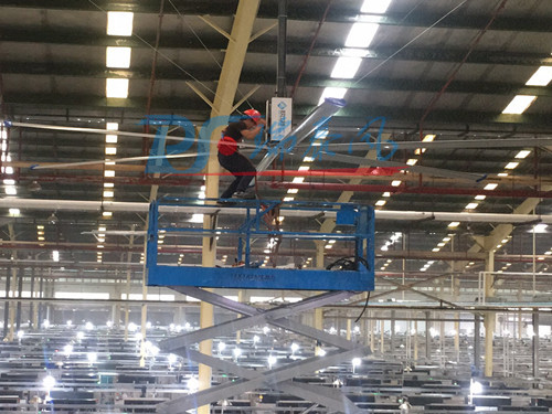 為什么高大型廠房更適合安裝大型工業(yè)吊扇？瑞泰風環(huán)?？照{(diào),冷風機