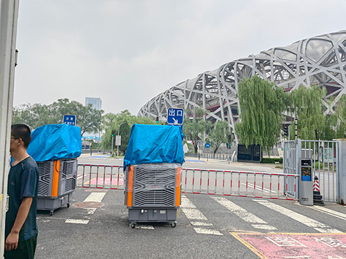 酷暑退散！景區(qū)移動冷風機為您撐起‘清涼保護傘’